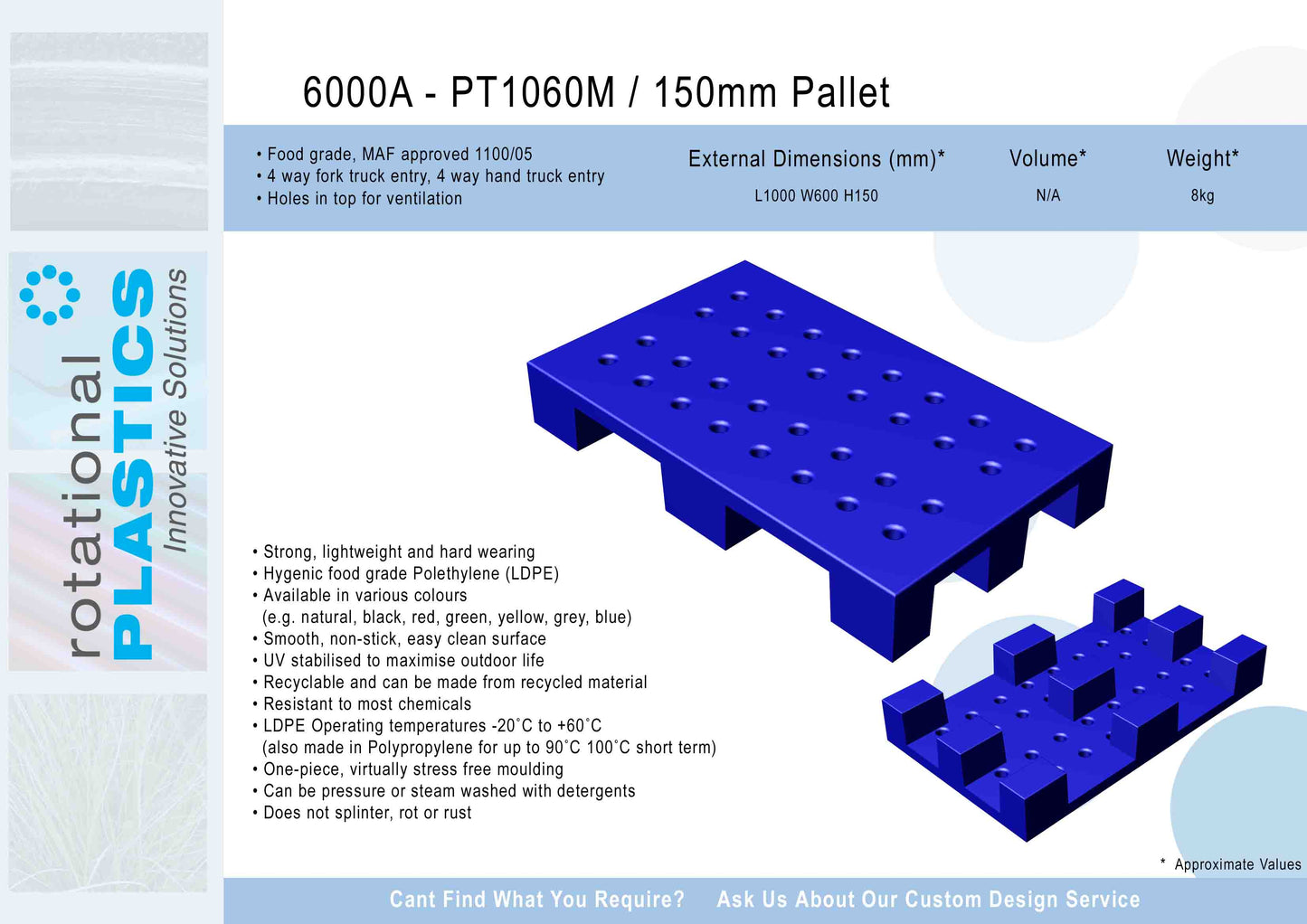 6000A-PT1060M (150mm high)