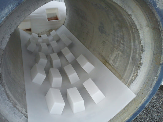 Fish passage baffle (fish ladder)