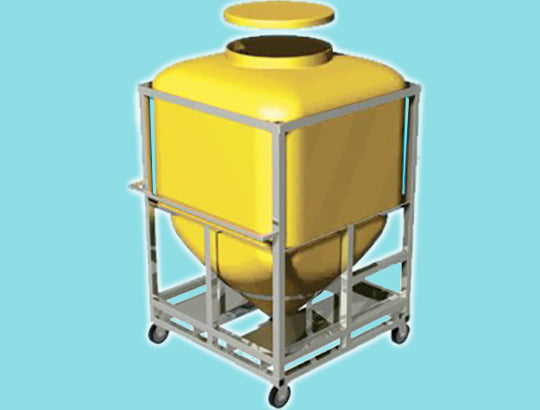 Hopper 1800L capacity