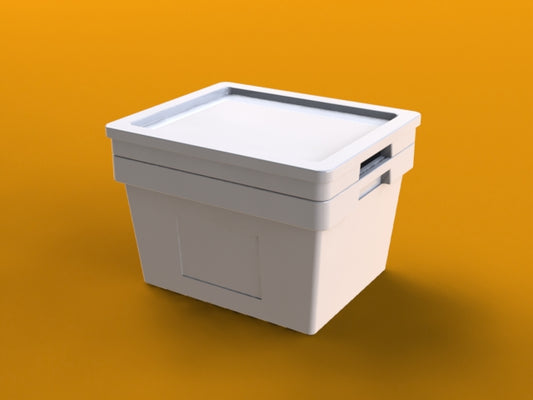 R27 Rectangular Bin with optional Lid